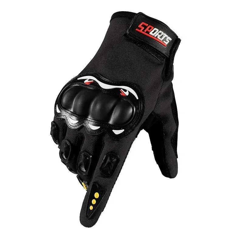 Full-Finger Motorcycle Gloves Men Touch Screen Outdoor Off-Road Sports Cycling Motorcycle Finger Gloves
