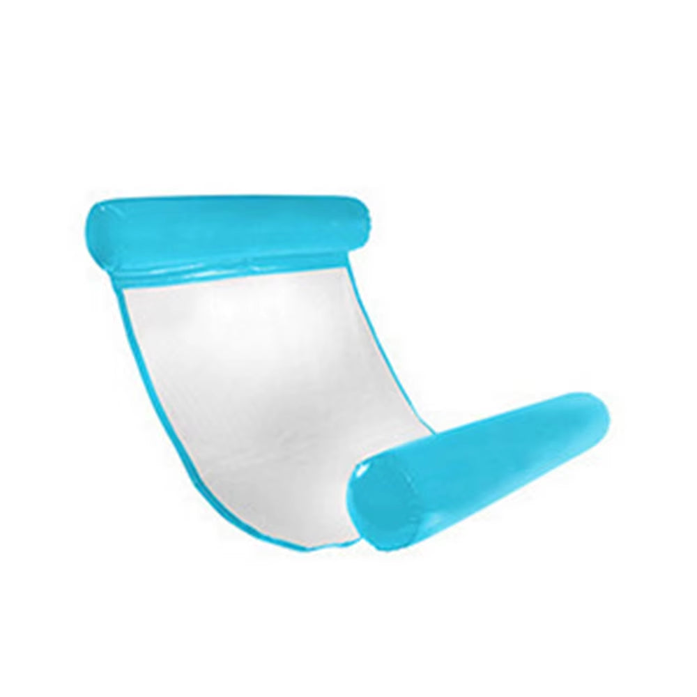 Water Hammock Recliner Inflatable Floating Swimming Mattress Sea Swimming Ring Pool Party Toy Lounge Bed for Swimming