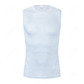 Cycling Base Layer Reflective Underwear White Cycling Jersey Sport Vest Men Undershirt Quick Dry Elastici Vest Road Bike Jersey