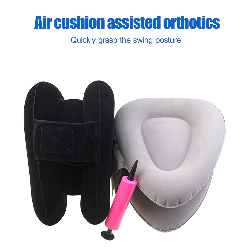 Free Shipping Golf Swing Trainer Golf Training Aid Golf Swing Training Tools Inflatable Golf Swing Corrector