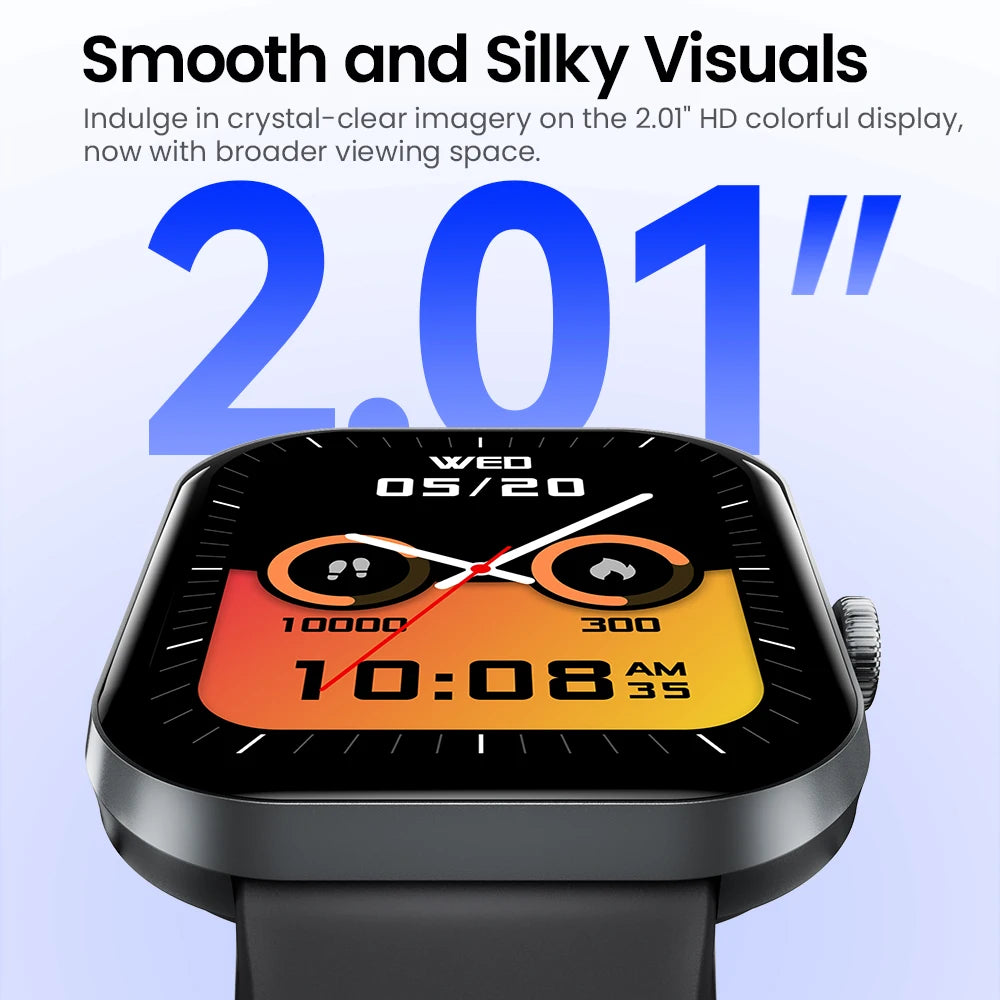 Watch S6 Voice Calling Smart Watch Men Health Monitoring IP68 Waterproof Smart Notifications Voice Assistant Smartwatch