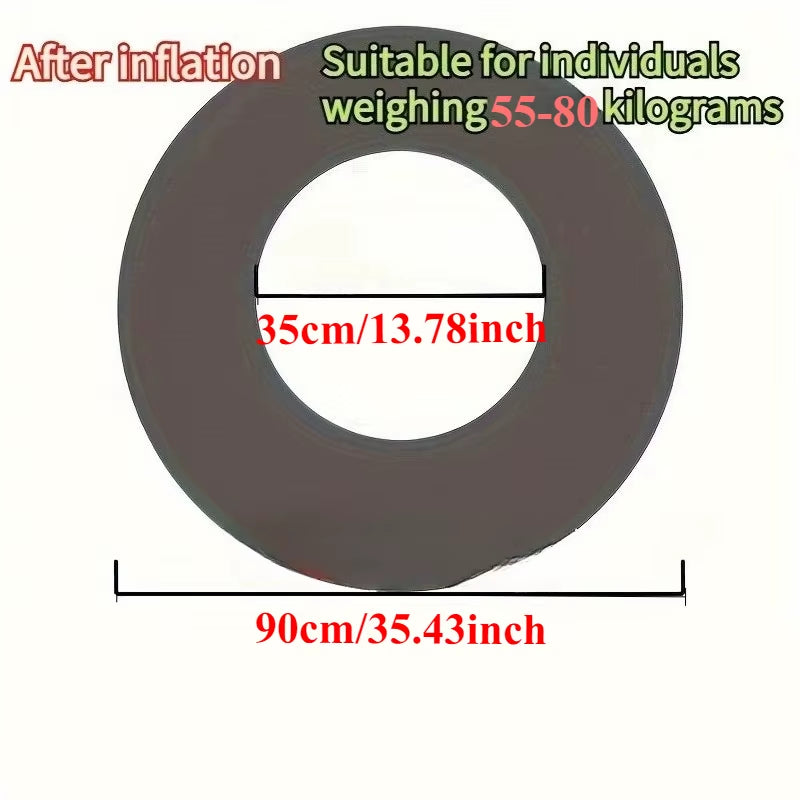 Swimming Ring Fruit Styling Adult Swimming Ring Summer Swimming Essential Supplies Beach Pool Floatation Ring without Pump