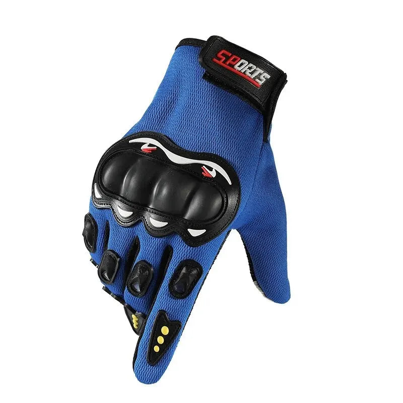 Full-Finger Motorcycle Gloves Men Touch Screen Outdoor Off-Road Sports Cycling Motorcycle Finger Gloves