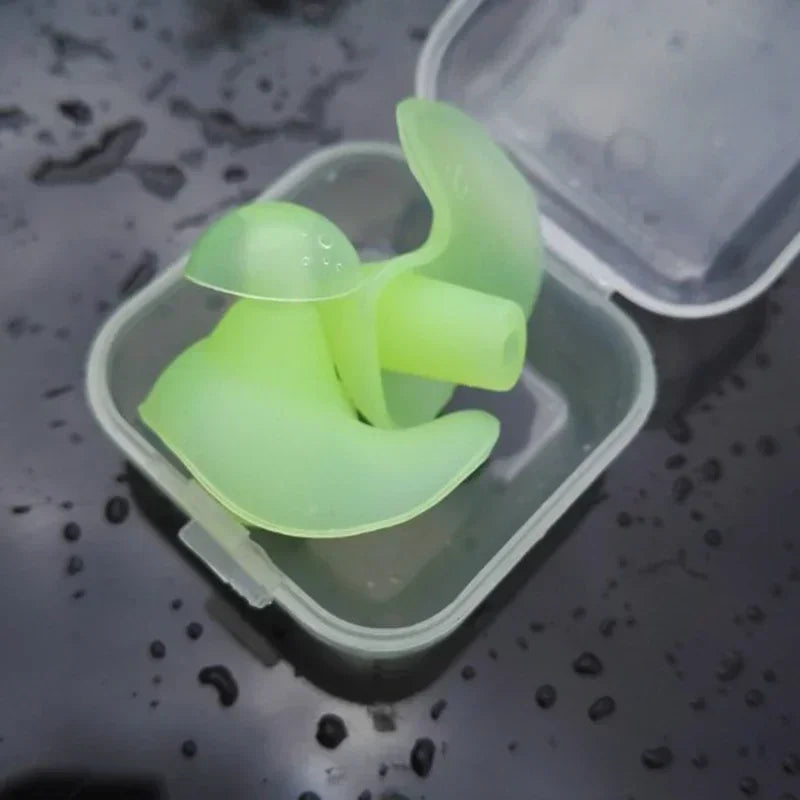 1 Pair Waterproof Swimming Ear Plugs Water Sports Swimming Diving Adult Waterproof Ear Protector Swimming Accessories