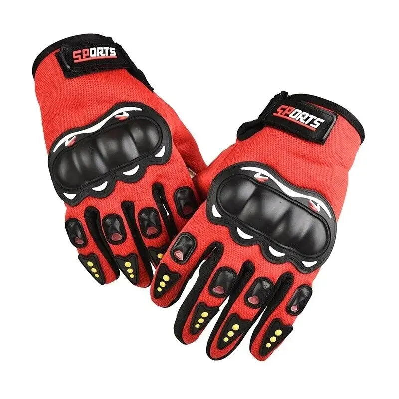 Full-Finger Motorcycle Gloves Men Touch Screen Outdoor Off-Road Sports Cycling Motorcycle Finger Gloves