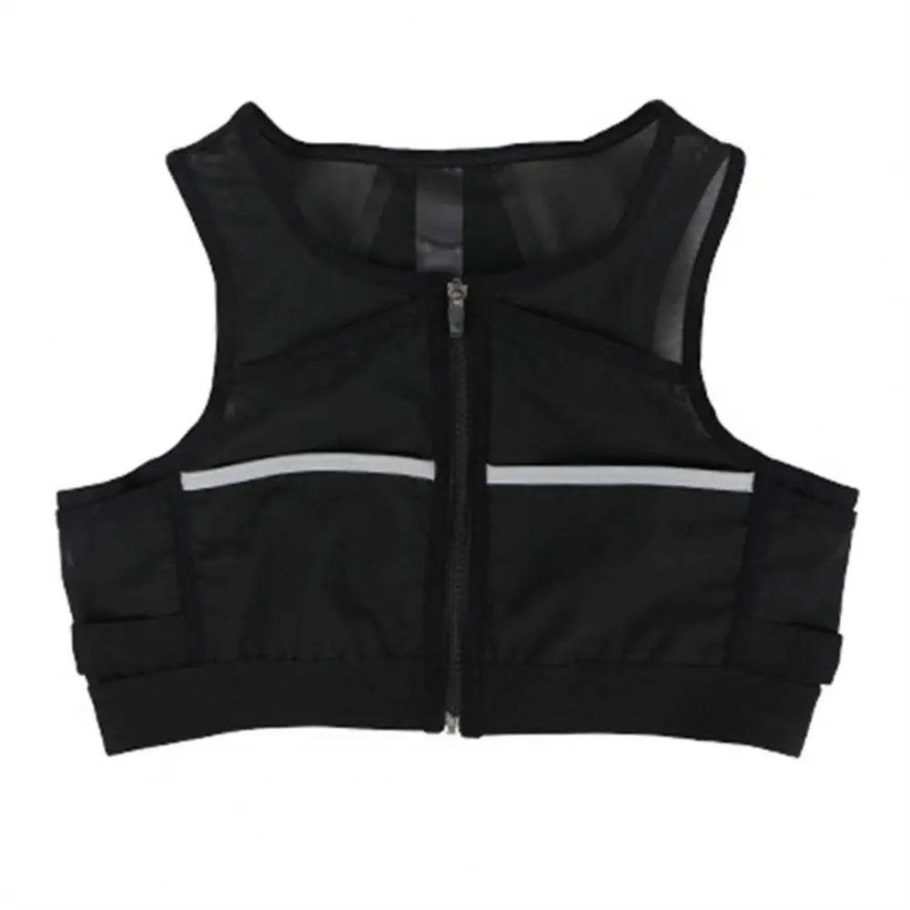 Reflective Large Capacity Men Women Running Jacket Running Storage Bag Running Backpack Running Chest Pack Marathon Vest Bags