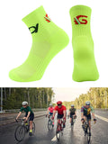 1 Pair Athletic Performance Cycling Socks for Men & Women