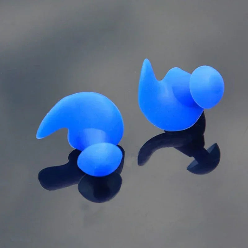 1 Pair Waterproof Swimming Ear Plugs Water Sports Swimming Diving Adult Waterproof Ear Protector Swimming Accessories