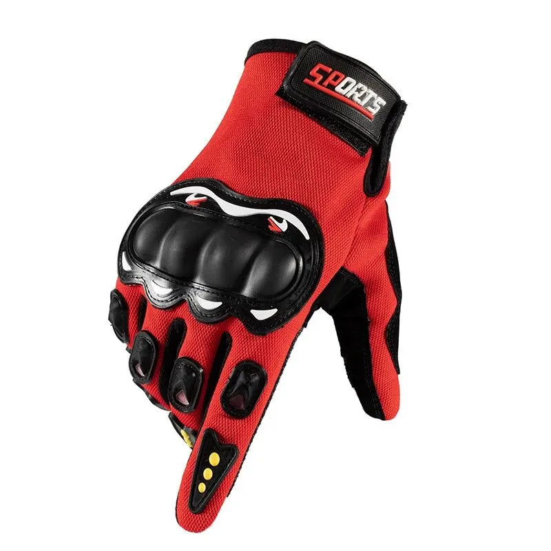 Full-Finger Motorcycle Gloves Men Touch Screen Outdoor Off-Road Sports Cycling Motorcycle Finger Gloves