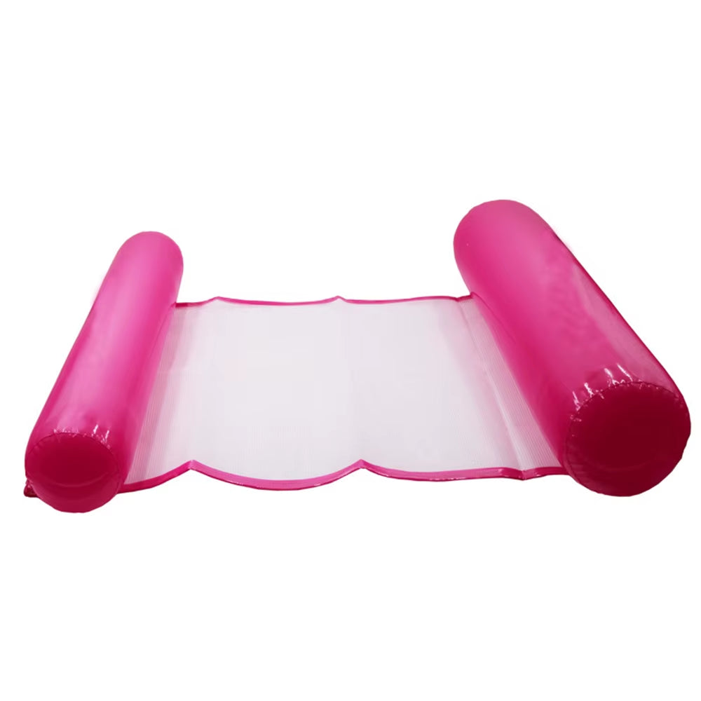 Water Hammock Recliner Inflatable Floating Swimming Mattress Sea Swimming Ring Pool Party Toy Lounge Bed for Swimming